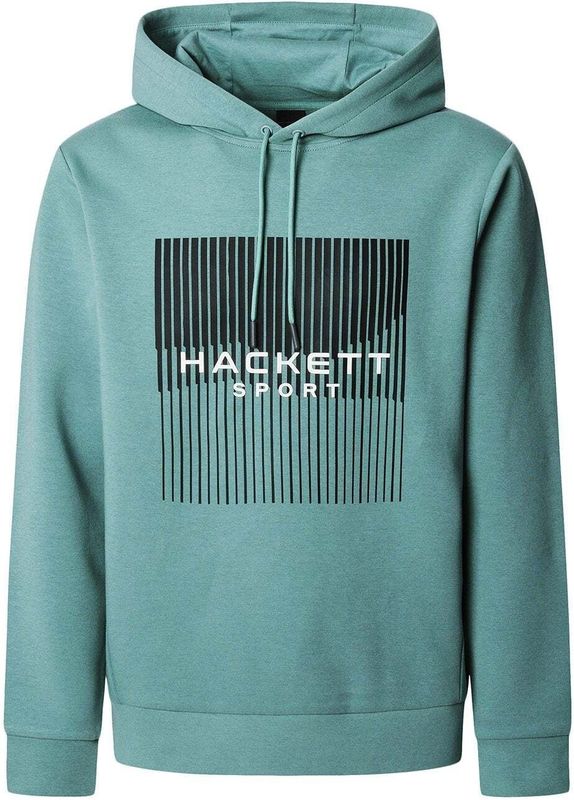 Hackett - HSPORT - Hoodie - Heren - Stretch Katoenen Interlock