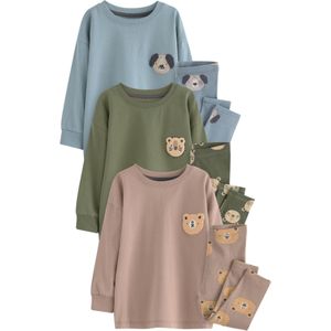 Next - Nachtkledij - Gemengde Kleuren - 6-delig - Lang/maxi - 3 Pack