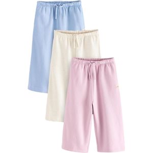 Next Broek  duifblauw / rosa / wolwit