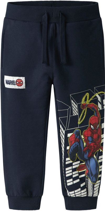 NAME IT Broek 'NMMDion Spider'  blauw / navy / rood