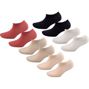 s.Oliver Sokken  beige / roestbruin / zwart / natuurwit