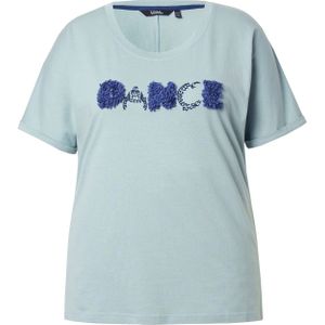 Ulla Popken Shirt  blauw / lichtblauw