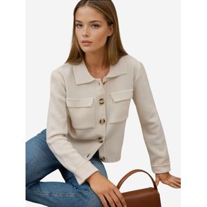 Hiccup Gebreid vest  beige