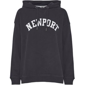 Oxmo Sweatshirt 'Colisa'  zwart / wit