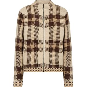 Soyaconcept Gebreid vest  beige / bruin