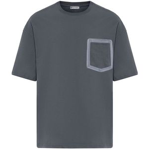 Dandalo Shirt  grijs / wit