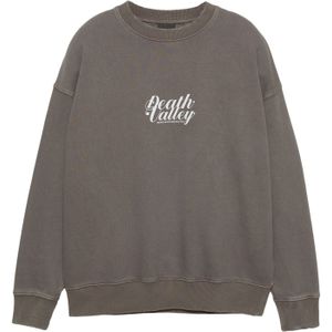 Pull&Bear Sweatshirt  blauw / aardetinten / olijfgroen / wit