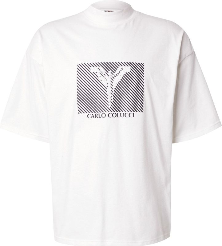 Carlo Colucci - Shirt - Zwart/Wit
