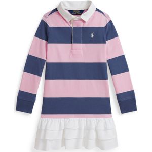 Polo Ralph Lauren Jurk  donkerblauw / rosa / wit
