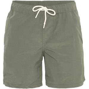 Daniel Hills Zwemshorts  kaki / wit