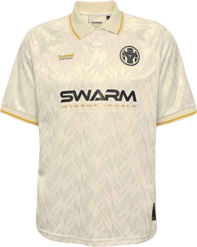 Hummel Shirt  geel / zwart / wit