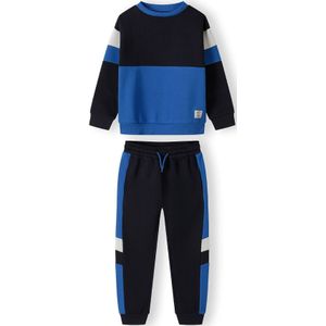 MINOTI Joggingpak  blauw / marine / wit