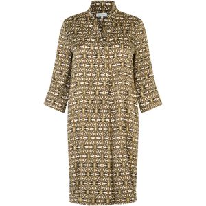 Dea Kudibal Jurk 'Kamillesdea'  beige gemêleerd / goud