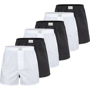 Lakeford & Sons Boxershorts  zwart / wit