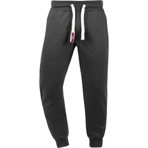 !Solid Broek 'Benn'  grijs / wit