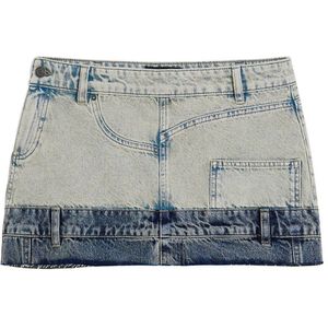 Desigual Rok  blauw / wit