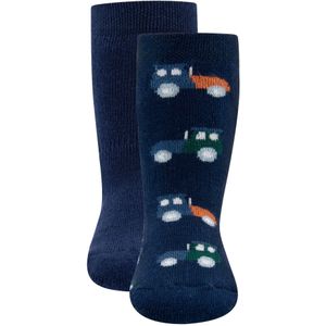 EWERS Sokken  navy / groen / oranje / wit