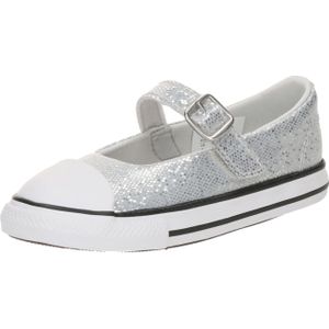 CONVERSE Ballerina's 'CTAS'  zilver / wit
