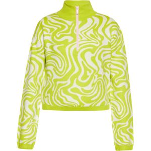 swirly Trui  appel / natuurwit