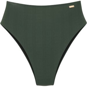 Copenhagen Studios - Nela - Bikinibroekje - Donkergroen - Highwaist
