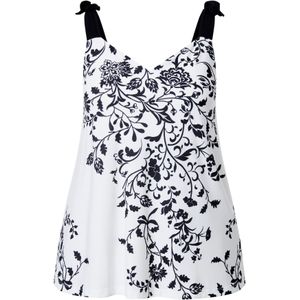 MIAMODA Top  zwart / wit