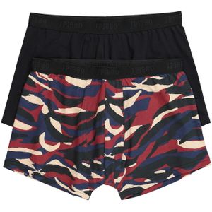 JP1880 Boxershorts  beige / donkerblauw / donkerrood / zwart