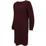 Vero Moda - Maternity Jurk - Wijnrood - Jersey