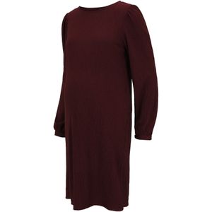 Vero Moda - Maternity Jurk - Wijnrood - Jersey