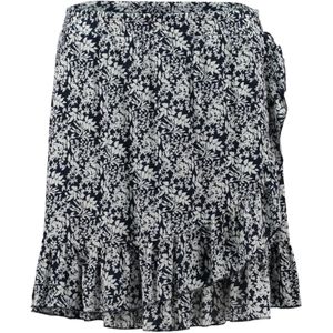 Hailys Rok 'Ki44ra'  lichtgrijs / zwart