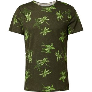 BLEND Shirt  groen / olijfgroen / appel / donkergroen