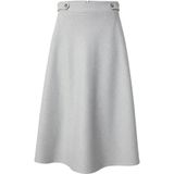 MORE & MORE Rok  zilvergrijs