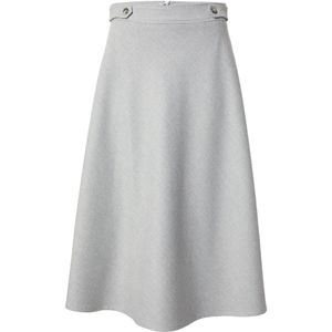 MORE & MORE Rok  zilvergrijs