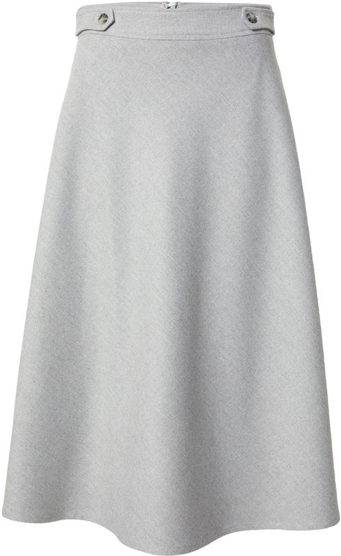 MORE & MORE Rok  zilvergrijs