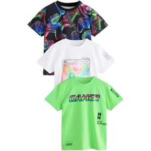 Next Shirt  blauw / groen / gemengde kleuren / zwart / wit