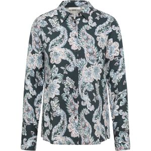 ETERNA - Blouse - Lichtblauw - Klassieke Blouse - Lange Mouw