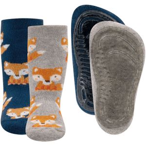 EWERS Sokken  greige / donkeroranje / zwart / wit