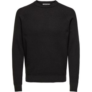 Only & Sons Trui 'ONSHAY'  donkerbruin