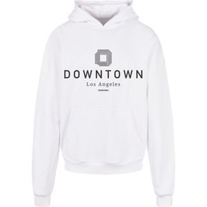F4NT4STIC Sweatshirt 'Downtown LA'  zwart / wit