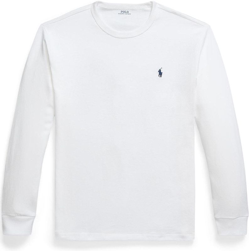 Polo Ralph Lauren - Shirt - Offwhite - Lange Mouw - Normale Pasvorm