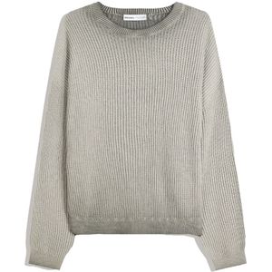 Bershka Trui  lichtgrijs