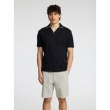 SELECTED Shirt  zwart / wit