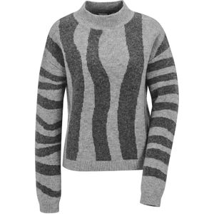 MADELEINE Trui  grijs / lichtgrijs