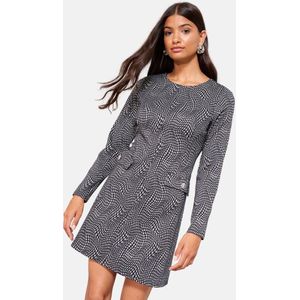 Friends Like These Jurk  lichtgrijs / zwart