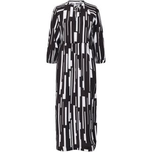 b.young - Blousejurk - Zwart / Wit - BYHAILEY