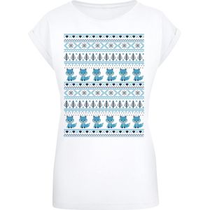 F4NT4STIC Shirt  blauw / zwart / wit