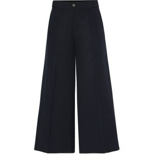 TATUUM - Capri Broek - Navy - 7/8 Lengte - Loosefit - Mid Waist