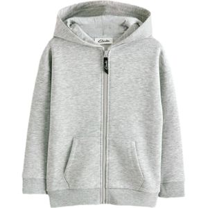 CLARKS Sweatvest  grijs gemêleerd