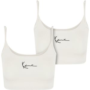 Karl Kani Top 'Essential'  zwart / offwhite