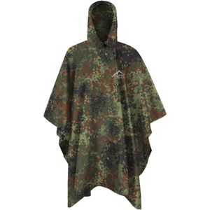 normani Functionele jas 'Derry'  bruin / groen / donkergroen