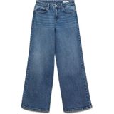 Vmmira - Mid Rise Jeans - Stonewash - Wide Fit